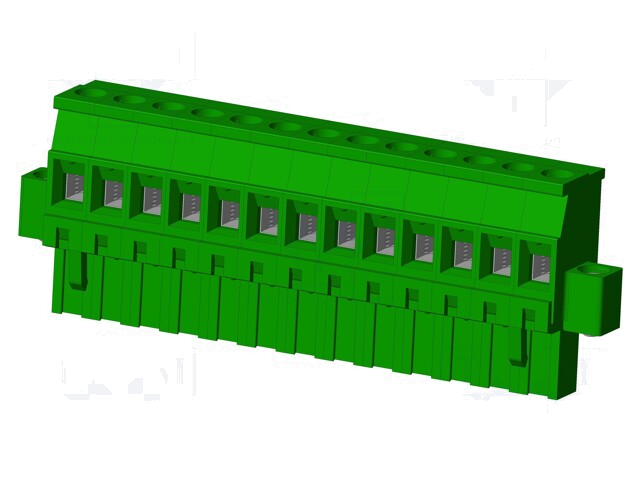 Connector: ontkoppelbare terminal strip; stekker; vrouwelijk Connector: ontkoppelbare terminal strip; stekker; vrouwelijk